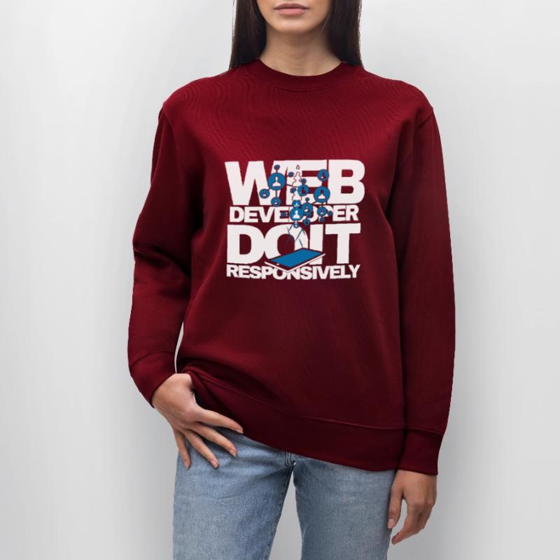 Webentwickler Do It Responsively Website-programm Stanley/Stella Unisex Bio-Sweatshirt CHANGER 