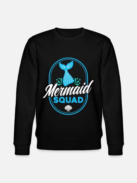 Mermaid Squad - Stanley/Stella Unisex Bio-Sweatshirt CHANGER - Schwarz