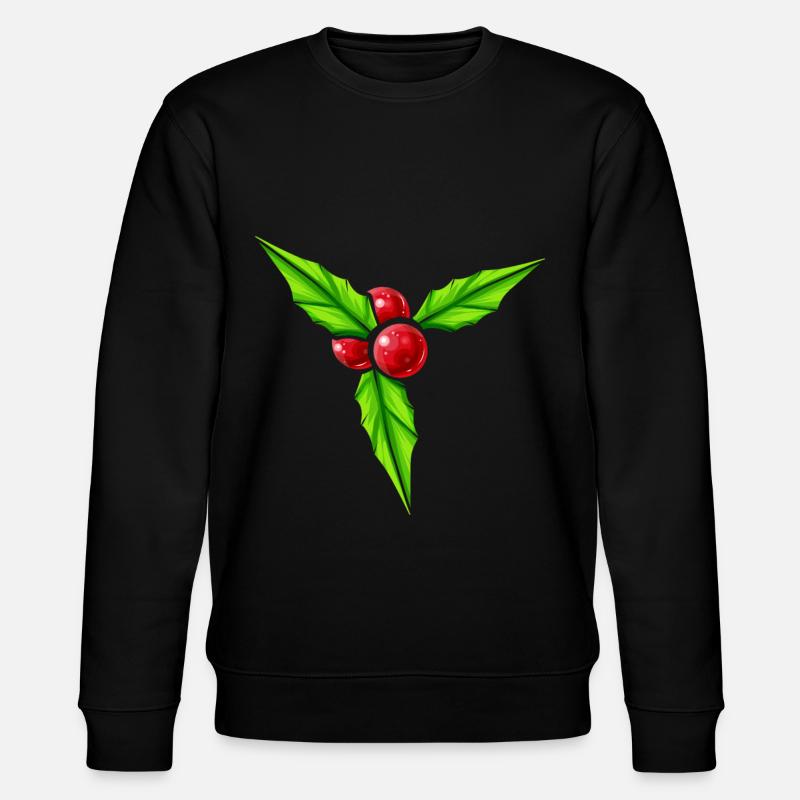 Big Mistletoe For Christmas - Stanley/Stella Unisex Bio-Sweatshirt CHANGER  - Schwarz