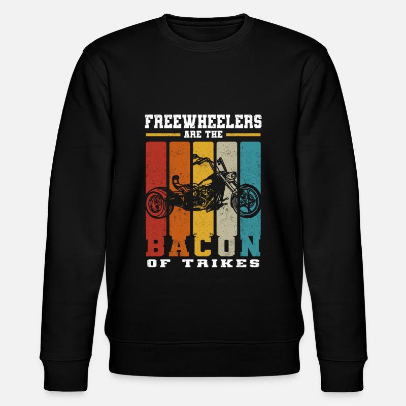 Roue libre - Sweat bio CHANGER Stanley/Stella Unisexe - noir