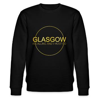 Glasgow - Sweat bio CHANGER Stanley/Stella Unisexe - noir - Devant - Nik (191cm) & Marisol (170cm)