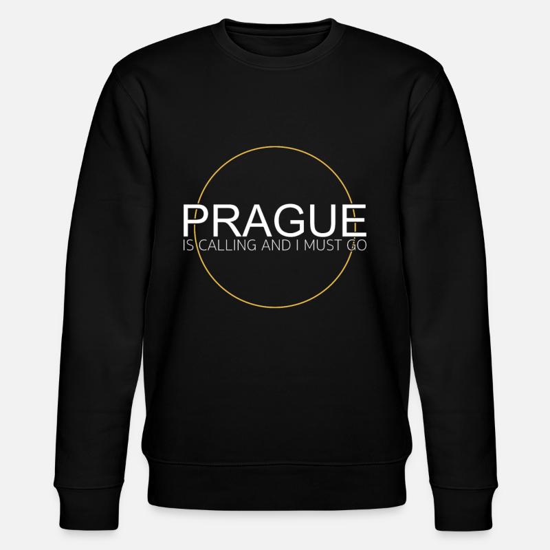 Prague - Stanley/Stella CHANGER Unisex Organic Sweatshirt - black