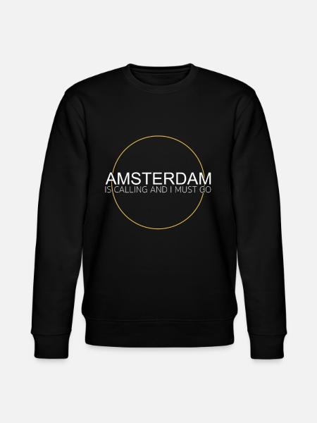 Amsterdam - Stanley/Stella CHANGER Unisex Organic Sweatshirt - black