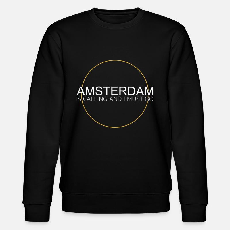 Amsterdam - Sweat bio CHANGER Stanley/Stella Unisexe - noir