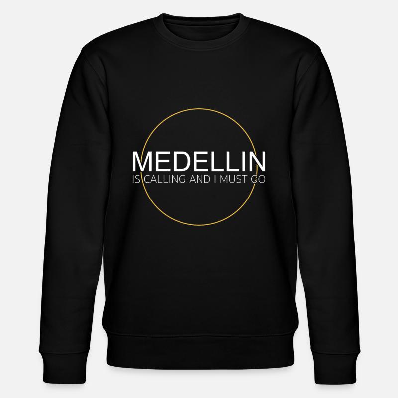 Medellin - Stanley/Stella CHANGER Unisex Organic Sweatshirt - black