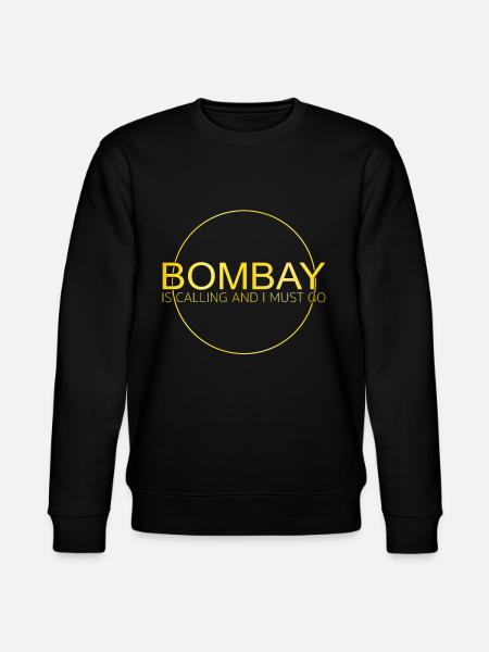 Bombay Saying - Stanley/Stella CHANGER Unisex Organic Sweatshirt - black