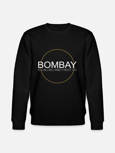 Bombay Saying - Stanley/Stella CHANGER Unisex Organic Sweatshirt - black