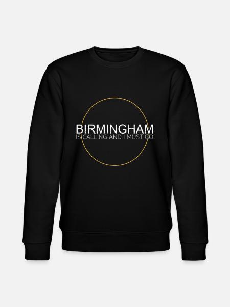 Birmingham Saying - Stanley/Stella CHANGER Unisex Organic Sweatshirt - black