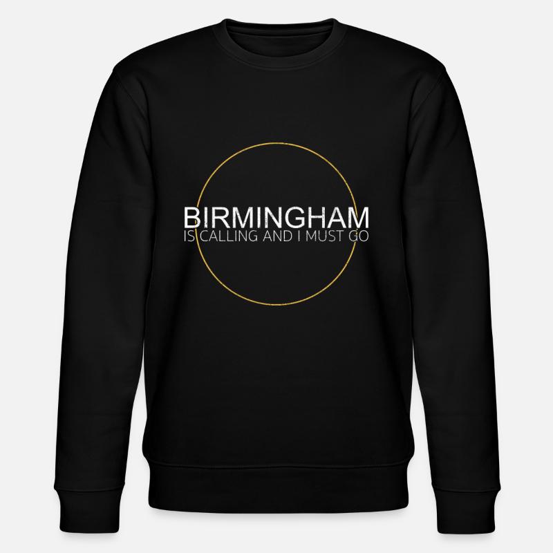 Birmingham Spruch - Stanley/Stella Unisex Bio-Sweatshirt CHANGER - Schwarz