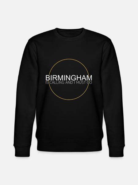 Birmingham Saying - Stanley/Stella CHANGER Unisex Organic Sweatshirt - black