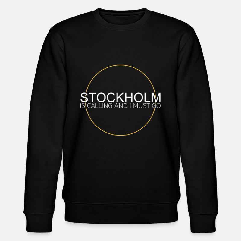 Dicton de Stockholm - Sweat bio CHANGER Stanley/Stella Unisexe - noir
