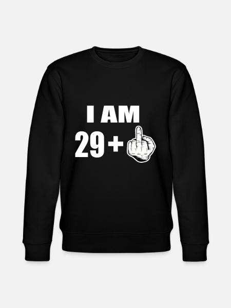 30th birthday - Stanley/Stella CHANGER Unisex Organic Sweatshirt - black