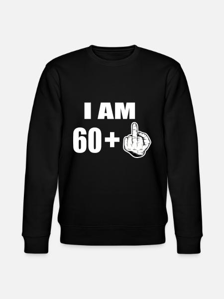 61st birthday - Stanley/Stella CHANGER Unisex Organic Sweatshirt - black