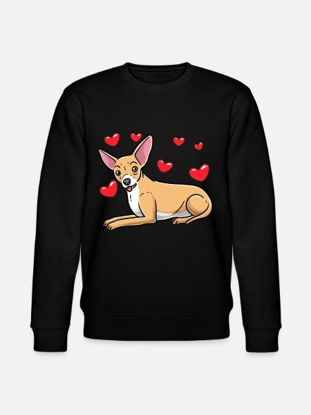 Chiweenie Chien - Sweat bio CHANGER Stanley/Stella Unisexe - noir