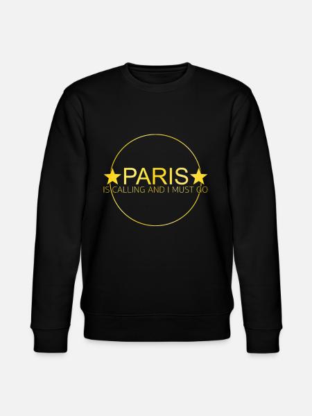 Citation Paris - Sweat bio CHANGER Stanley/Stella Unisexe - noir