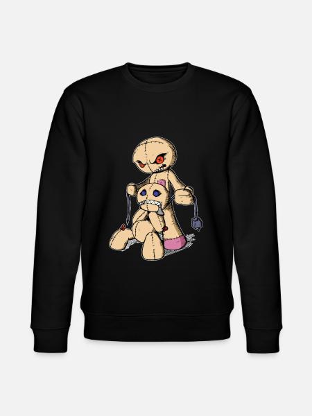 Killing Voodoo is thinking you - Stanley/Stella CHANGER Unisex Organic Sweatshirt - black
