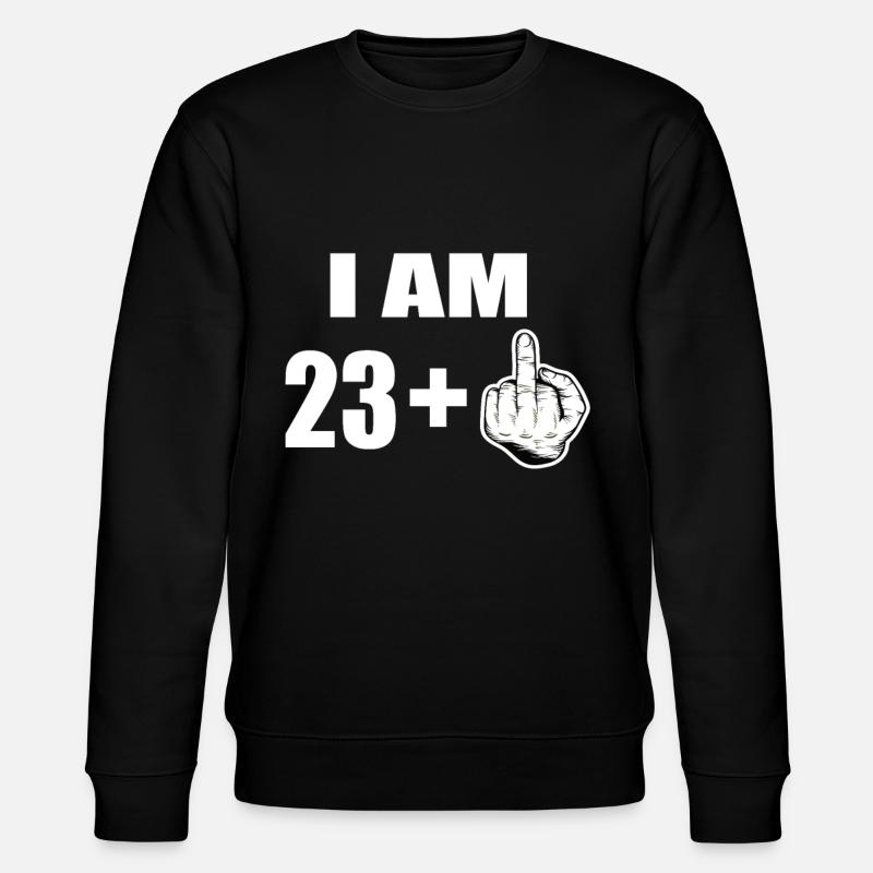 24e anniversaire - Sweat bio CHANGER Stanley/Stella Unisexe - noir