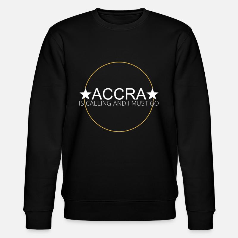 Citation d’Accra - Sweat bio CHANGER Stanley/Stella Unisexe - noir