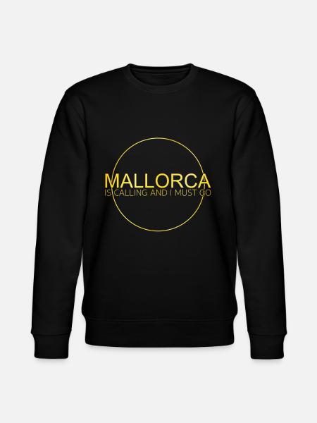 Mallorca Saying - Stanley/Stella CHANGER Unisex Organic Sweatshirt - black