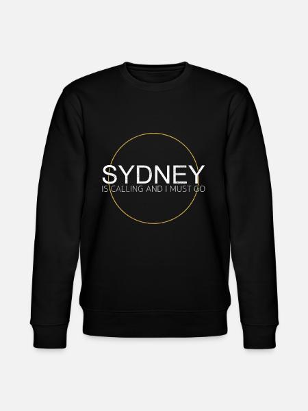 Sydney Quote - Stanley/Stella CHANGER Unisex Organic Sweatshirt - black