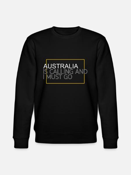 Australien Spruch - Stanley/Stella Unisex Bio-Sweatshirt CHANGER - Schwarz