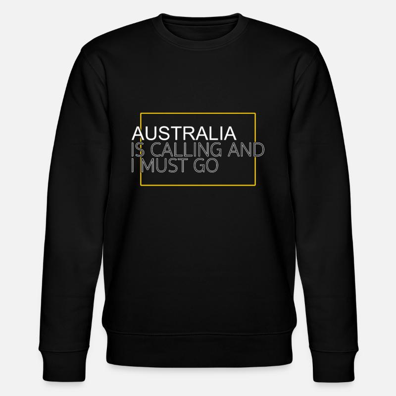 Citation Australie - Sweat bio CHANGER Stanley/Stella Unisexe - noir