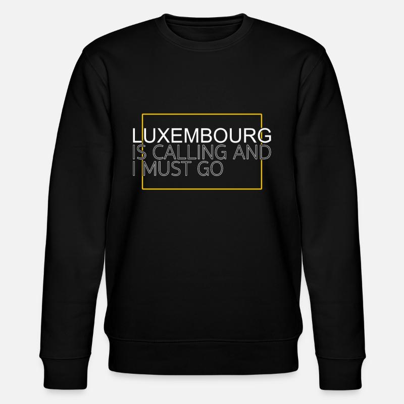 Luxembourg ruling - Stanley/Stella CHANGER Unisex Organic Sweatshirt - black