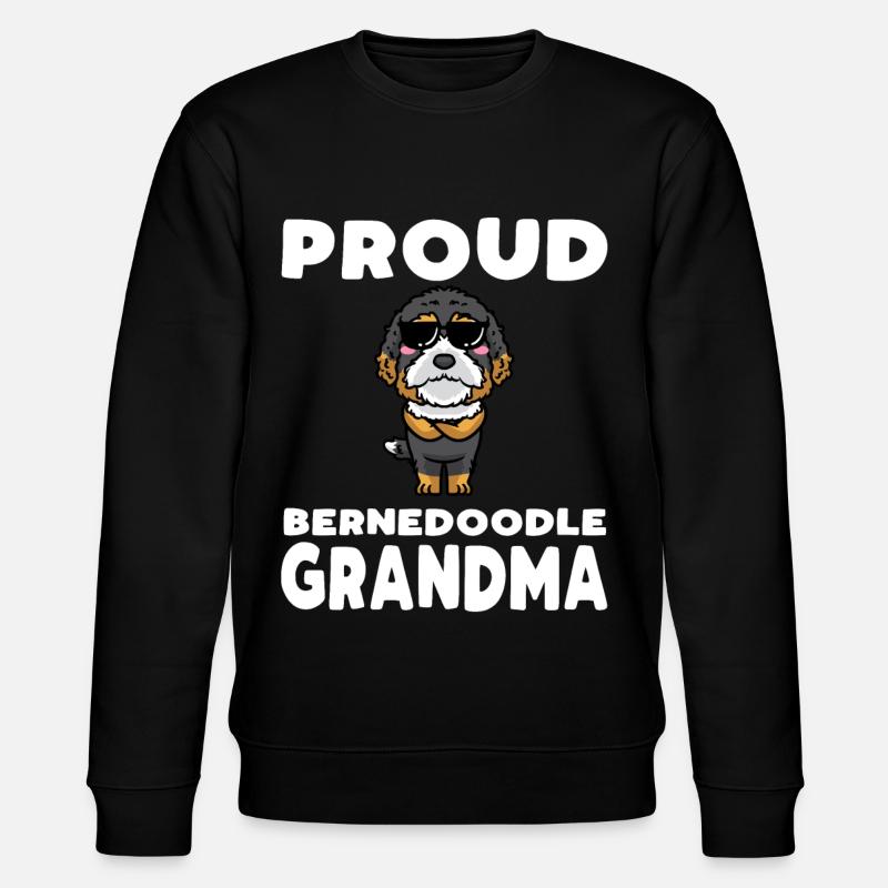 Bernedoodle Chien - Sweat bio CHANGER Stanley/Stella Unisexe - noir