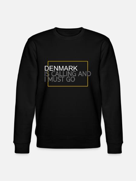 Denmark Saying - Stanley/Stella CHANGER Unisex Organic Sweatshirt - black