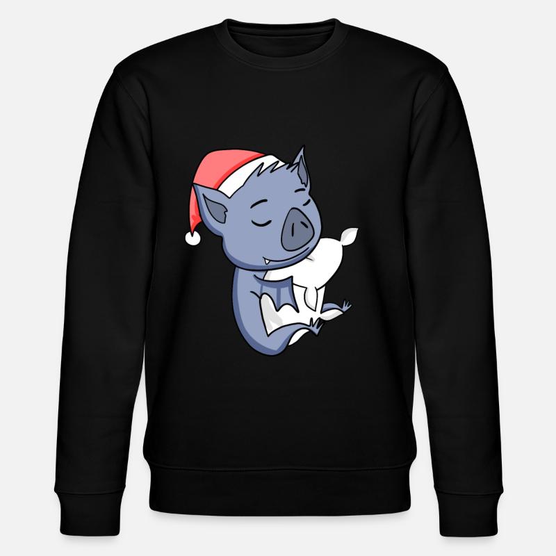Noël des chauves-souris - Sweat bio CHANGER Stanley/Stella Unisexe - noir
