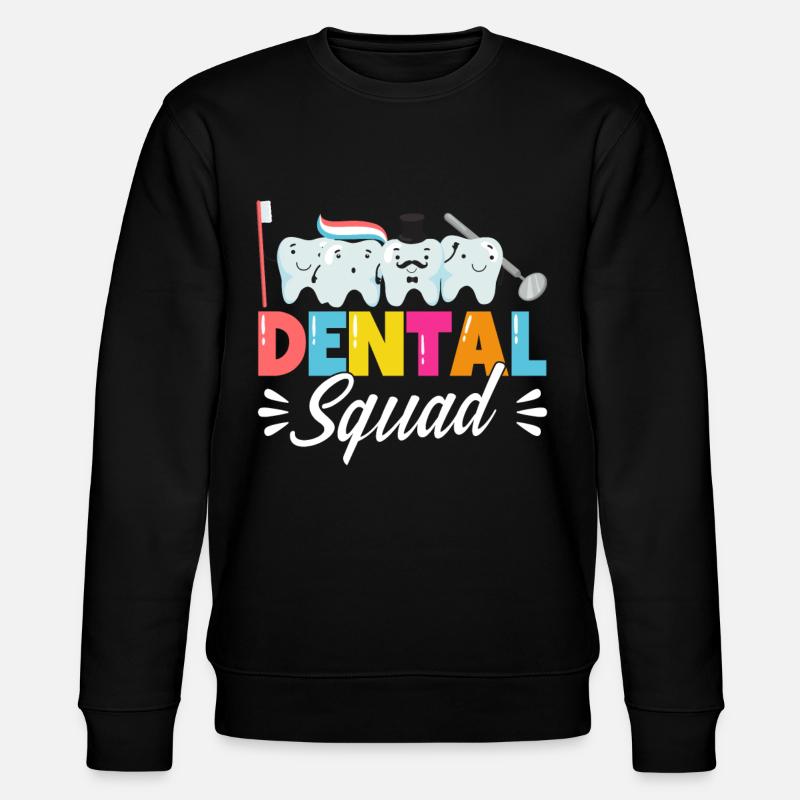 Escouade dentaire - Sweat bio CHANGER Stanley/Stella Unisexe - noir