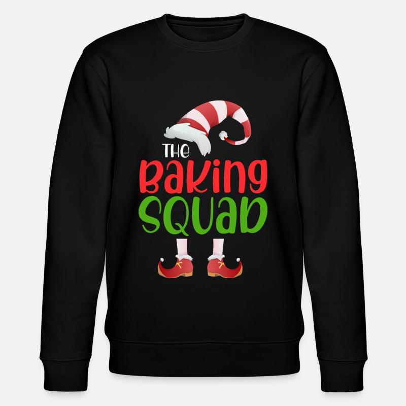 The Baking Squad - Stanley/Stella CHANGER Unisex Organic Sweatshirt - black