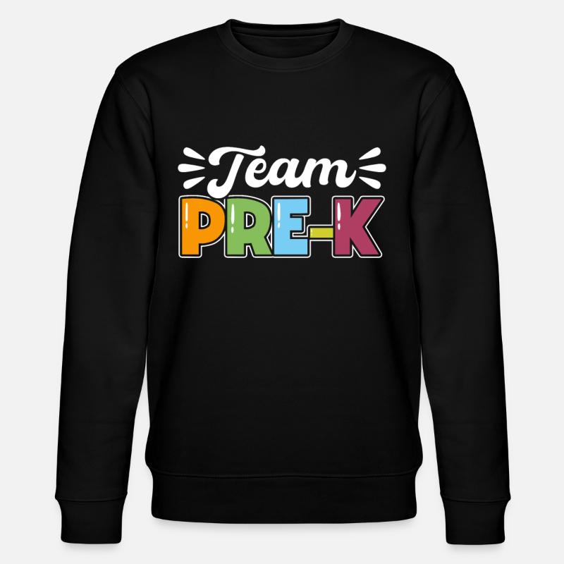 Team Pre K - Stanley/Stella CHANGER Unisex Organic Sweatshirt - black