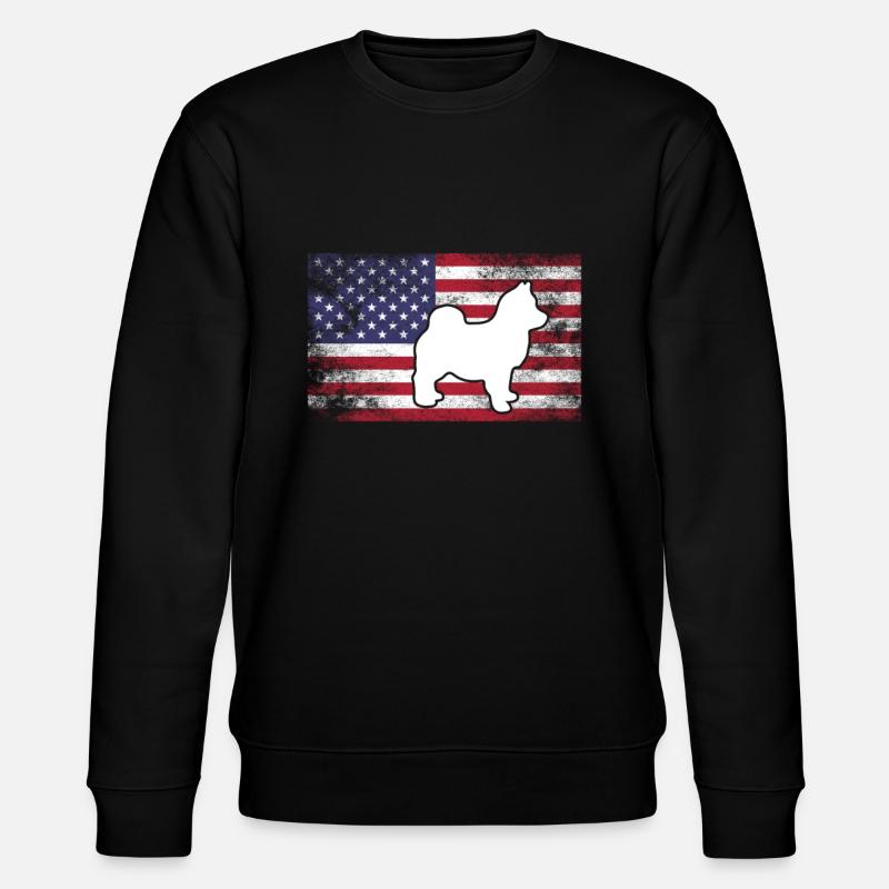 Pomsky - Stanley/Stella Unisex Bio-Sweatshirt CHANGER  - Schwarz