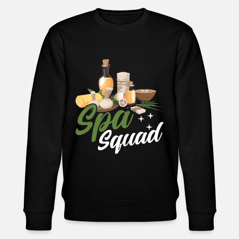 Escouade Spa - Sweat bio CHANGER Stanley/Stella Unisexe - noir