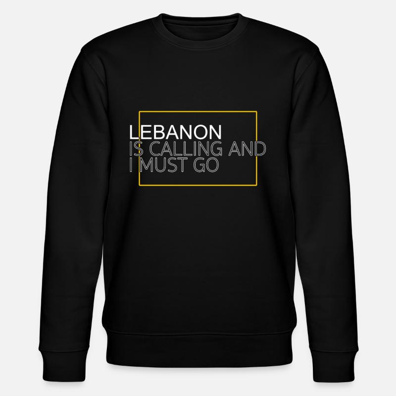 Citation Liban - Sweat bio CHANGER Stanley/Stella Unisexe - noir