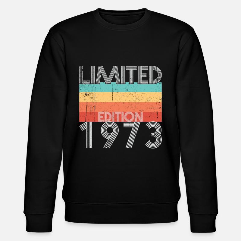 Edition Limitée Rétro 1973 - Sweat bio CHANGER Stanley/Stella Unisexe - noir