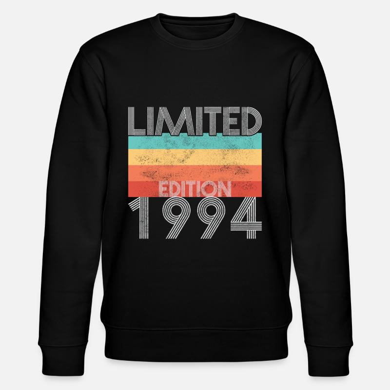 Edition Limitée Rétro 1994 - Sweat bio CHANGER Stanley/Stella Unisexe - noir