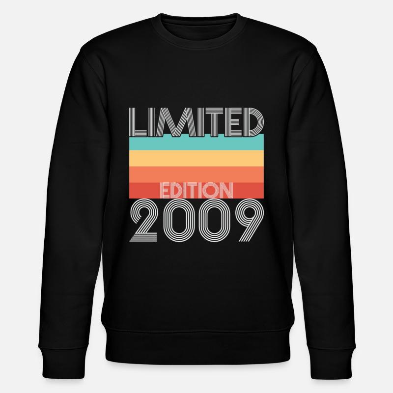 Édition Limitée Rétro 2009 - Sweat bio CHANGER Stanley/Stella Unisexe - noir