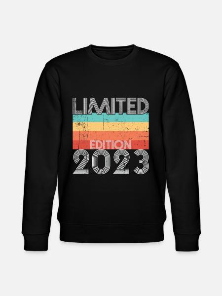 Limited Edition Retro 2023 - Stanley/Stella CHANGER Unisex Organic Sweatshirt - black