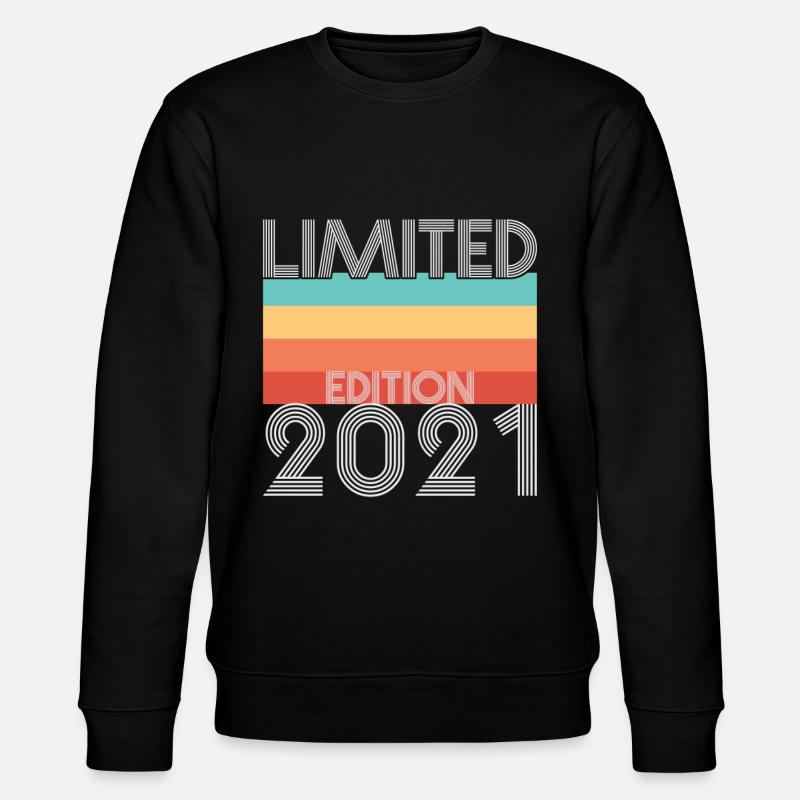 Édition Limitée Rétro 2021 - Sweat bio CHANGER Stanley/Stella Unisexe - noir