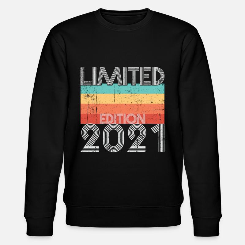 Édition Limitée Rétro 2021 - Sweat bio CHANGER Stanley/Stella Unisexe - noir