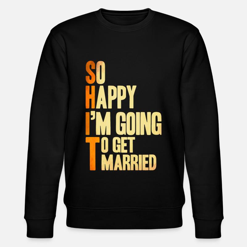 Bachelor - Stanley/Stella CHANGER Unisex Organic Sweatshirt - black