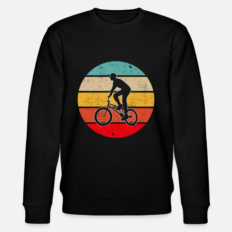 BMX Rétro - Sweat bio CHANGER Stanley/Stella Unisexe - noir