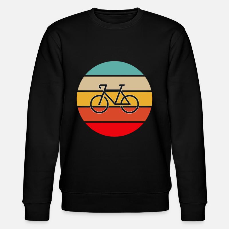 Vélo Rétro - Sweat bio CHANGER Stanley/Stella Unisexe - noir