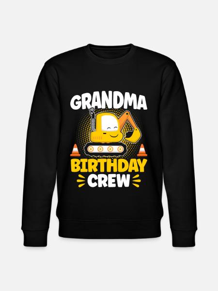Grand-mère Birthady Crew - Sweat bio CHANGER Stanley/Stella Unisexe - noir