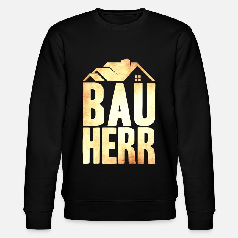 Bauherr - Stanley/Stella Unisex Bio-Sweatshirt CHANGER  - Schwarz
