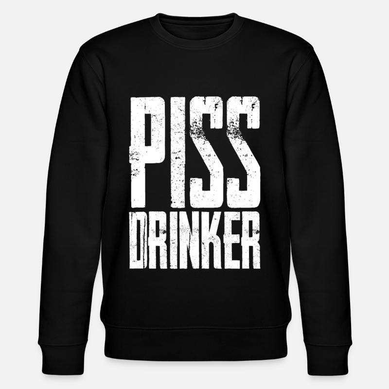 Piss Drinker 31 - Stanley/Stella CHANGER Unisex Organic Sweatshirt - black