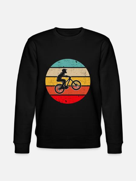 VTT rétro - Sweat bio CHANGER Stanley/Stella Unisexe - noir