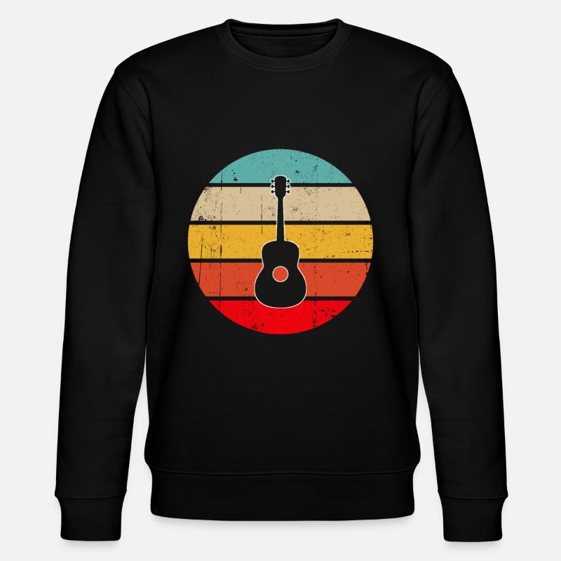 Guitare Rétro - Sweat bio CHANGER Stanley/Stella Unisexe - noir